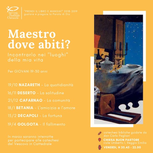 Maestro dove abiti?